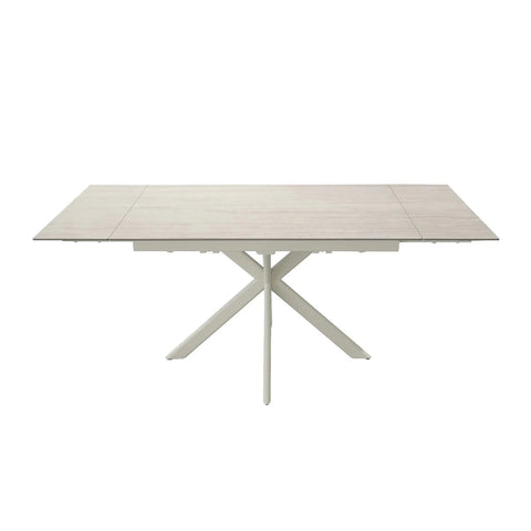 Contemporary sandy beige dining table Marco design
