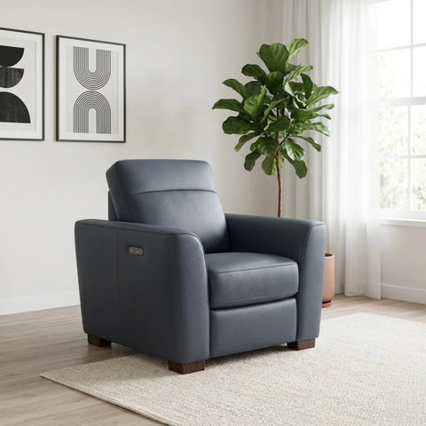 Comfortable power recliner chair with supportive foam seating,