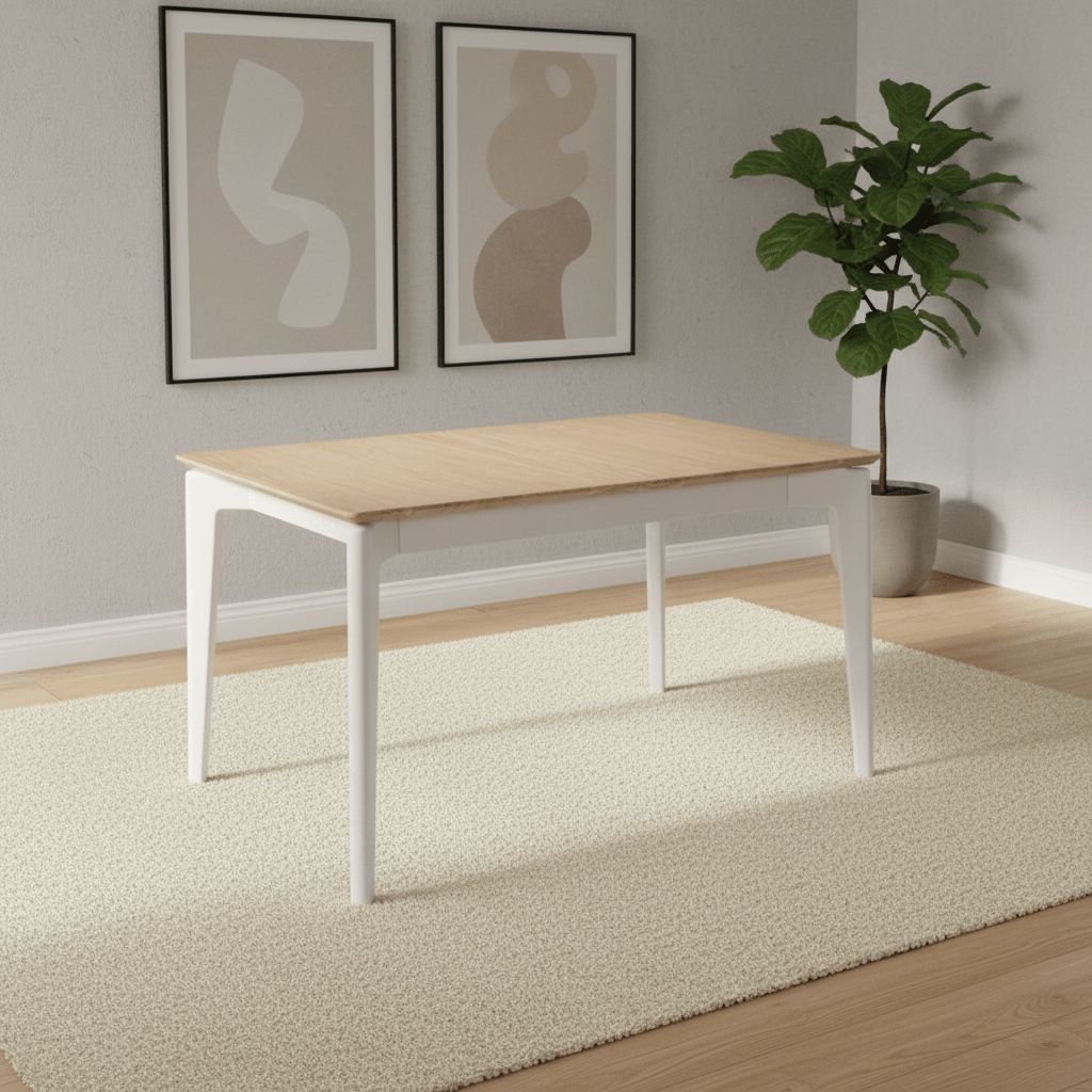 Serenity Dining Table 1650 Extending- Cashmere Oak