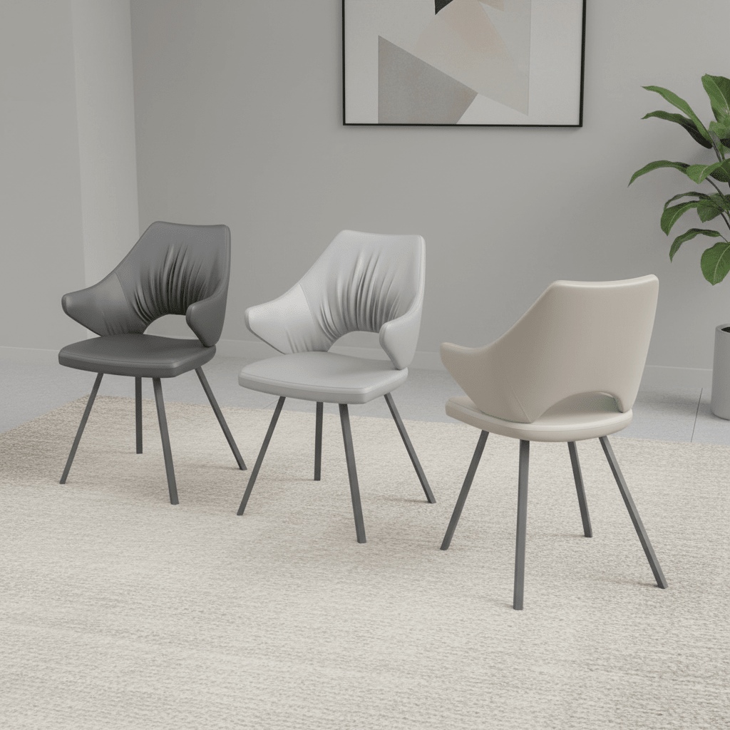 Marlow Leather Dining Chairs - Set of 4