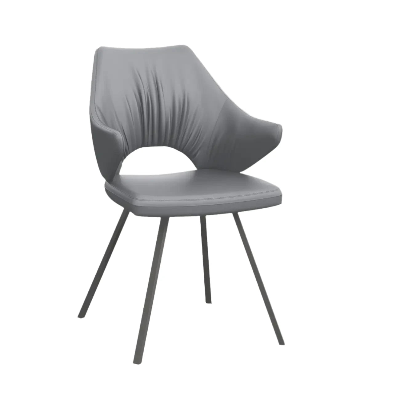 Marlow Leather Dining Chairs - Set of 4 - Pendle Village Furniture