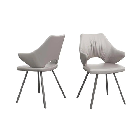 Marlow Leather Dining Chairs - Set of 4 - Pendle Village Furniture