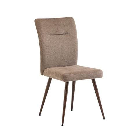 Medway Mink Soft Touch Fabric Dining Chair – Set of 4 - Pendle Village Furniture