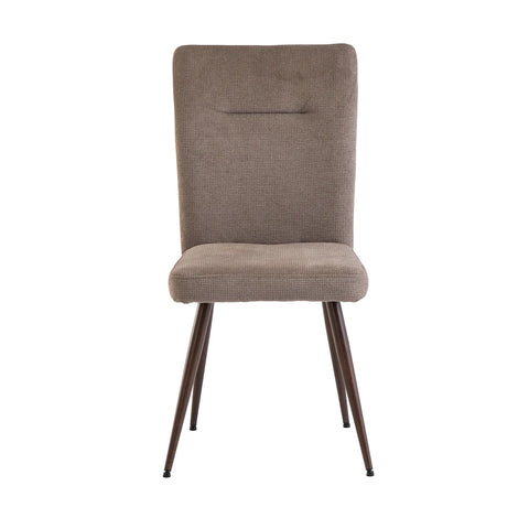 Medway Mink Soft Touch Fabric Dining Chair – Set of 4 - Pendle Village Furniture