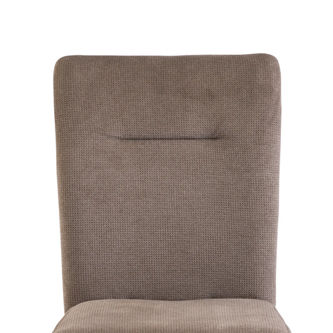 Medway Mink Soft Touch Fabric Dining Chair – Set of 4 - Pendle Village Furniture
