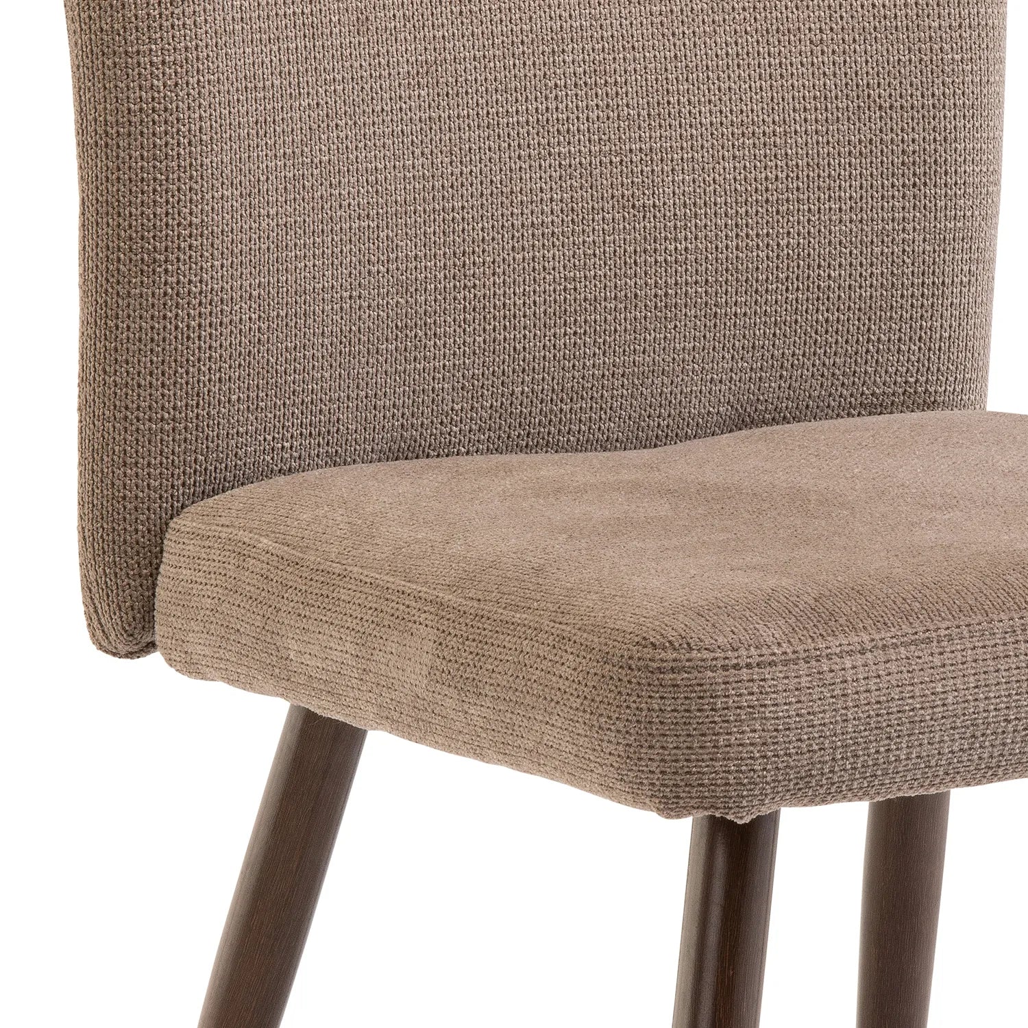 Medway Mink Soft Touch Fabric Dining Chair – Set of 4 - Pendle Village Furniture
