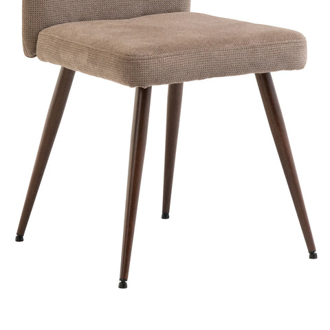 Medway Mink Soft Touch Fabric Dining Chair – Set of 4 - Pendle Village Furniture