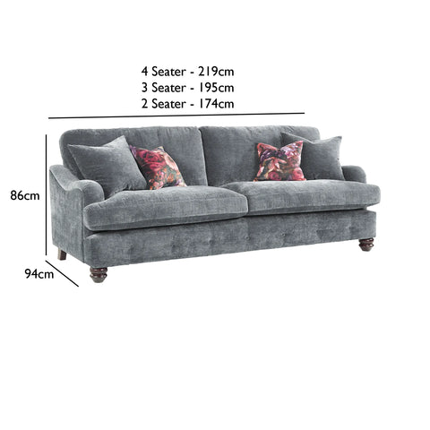 Melanie Fabric Sofa Collection