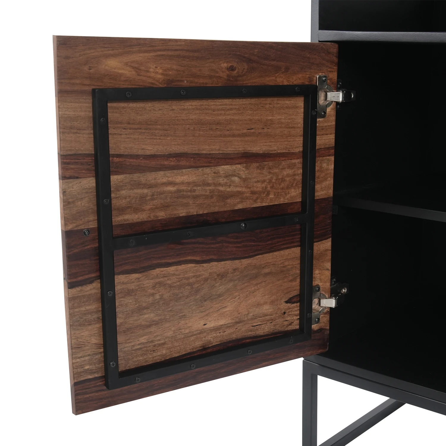 Milo Bookcase - Interior Door Close Up