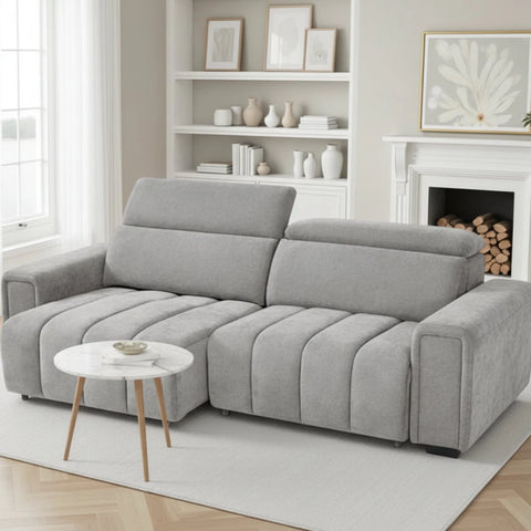 Premium electric sofabed with sleek modern styling.