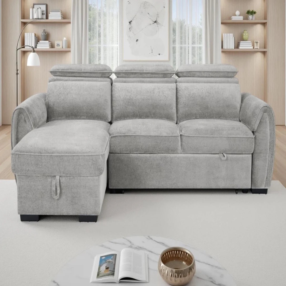 Adjustable headrests for personalised support and comfort.