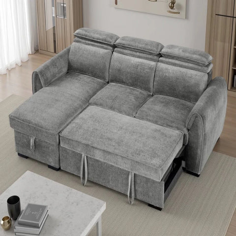Modern design ideal for compact and large spaces.