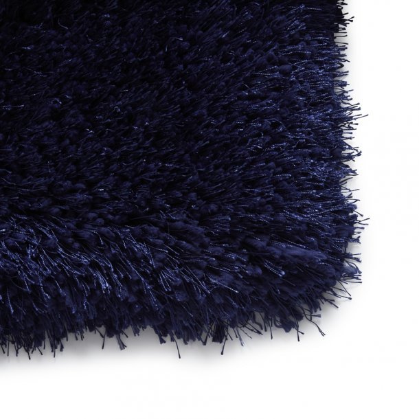 Montana Dark Navy Luxury Shaggy Rug - Pendle Village Furniture