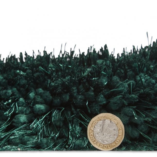 Montana Green Luxury Shaggy Rug - Pendle Village Furniture