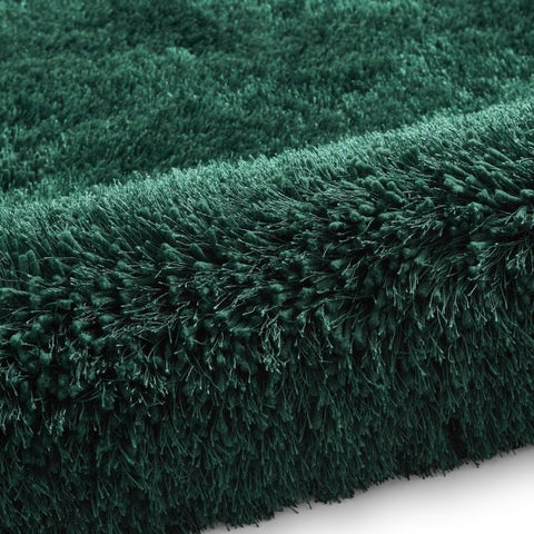 Montana Green Luxury Shaggy Rug - Pendle Village Furniture
