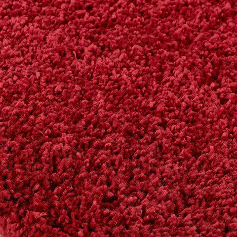 Montana Red Jewel Luxury Shaggy Rug - Pendle Village Furniture