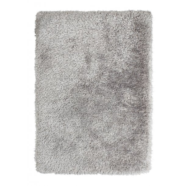 Montana Silver Luxury Shaggy Rug - Pendle Village Furniture