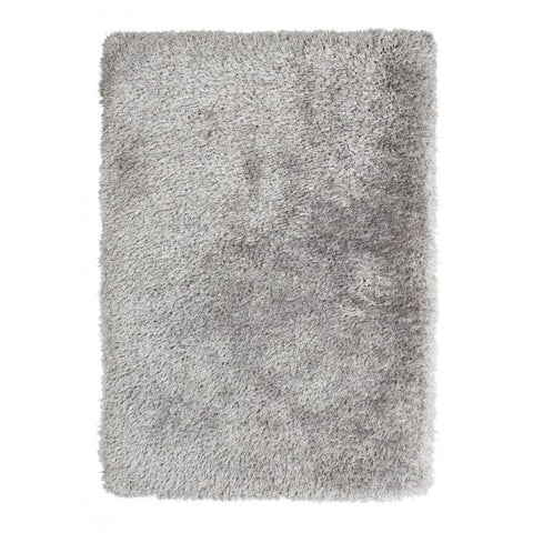 Montana Silver Luxury Shaggy Rug - Pendle Village Furniture