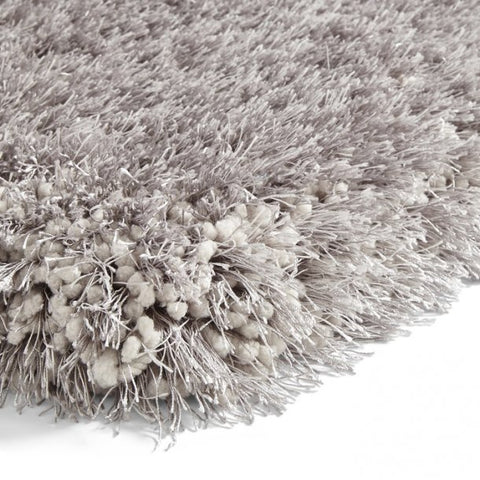 Montana Silver Luxury Shaggy Rug - Pendle Village Furniture