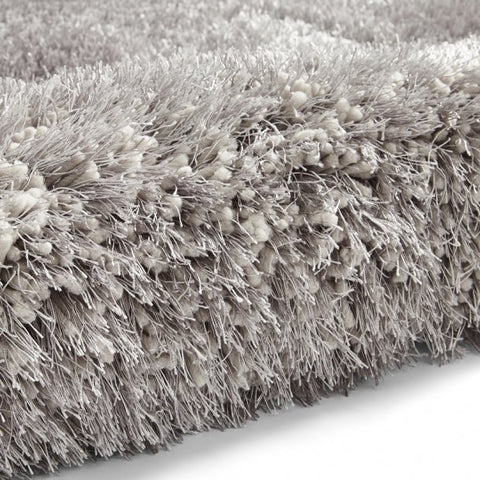Montana Silver Luxury Shaggy Rug - Pendle Village Furniture
