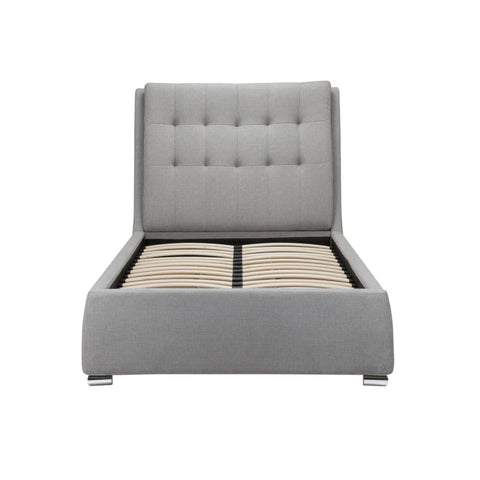 Strong bed frame built for long lasting durability.