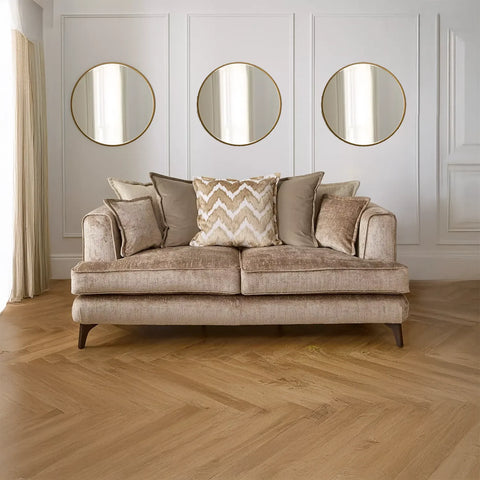 Monterrey Aaron Fabric Scatter Back Sofa Collection - Pendle Village Furniture