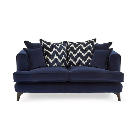 Monterrey Regent Plush Velvet Scatter Back 2 Seater Sofa - Pendle Village Furniture