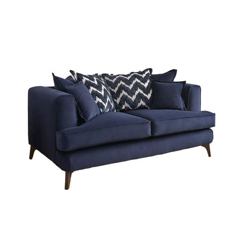 Monterrey Regent Plush Velvet Scatter Back 2 Seater Sofa - Pendle Village Furniture
