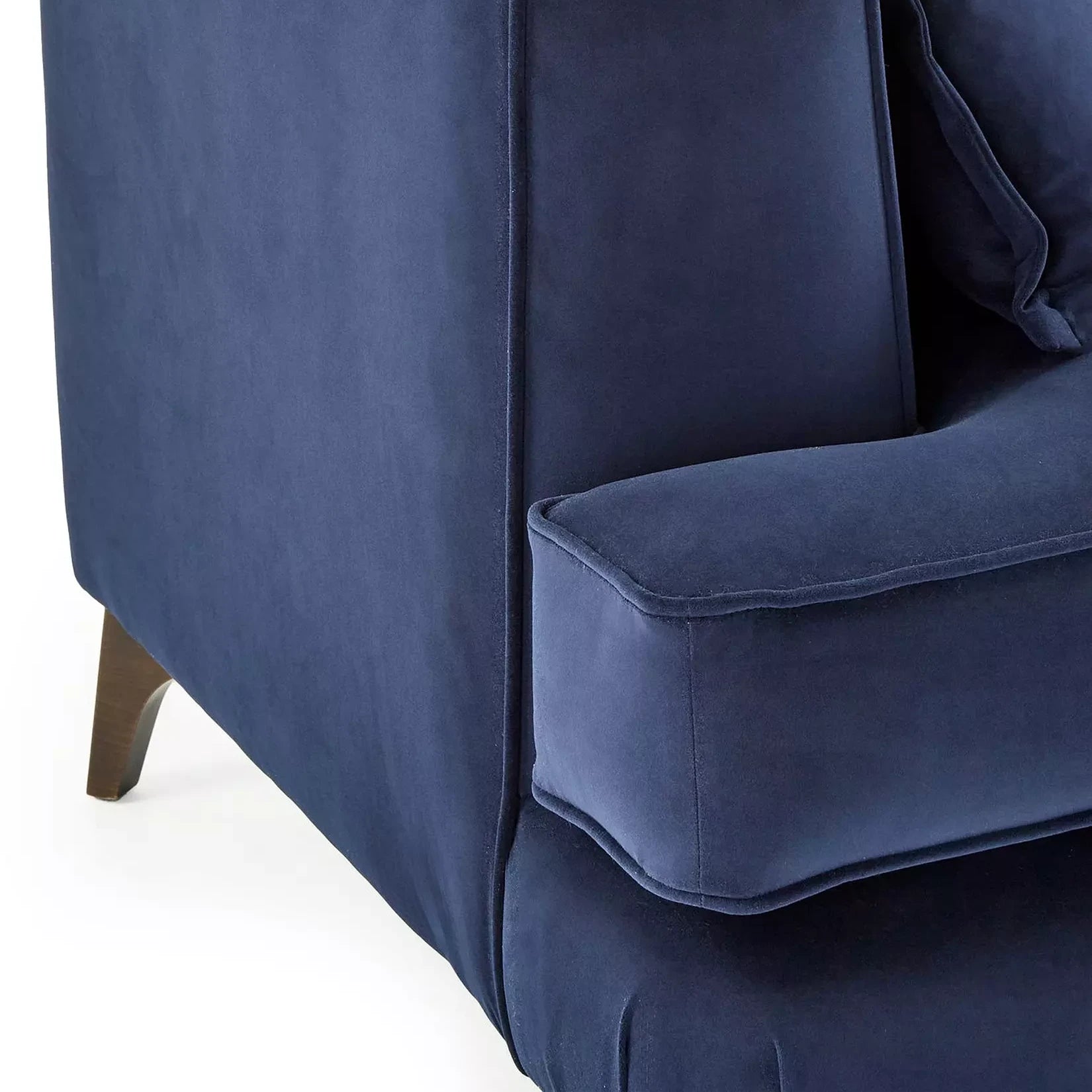 Monterrey Regent Plush Velvet Scatter Back 3 Seater Sofa - Pendle Village Furniture