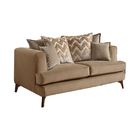 Monterrey Regent Plush Velvet Scatter Back 2 Seater Sofa - Pendle Village Furniture