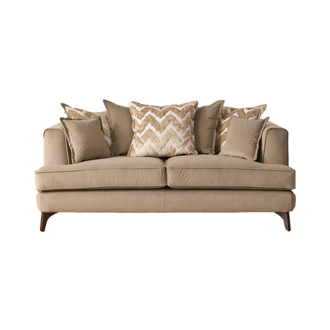Monterrey Regent Plush Velvet Scatter Back 3 Seater Sofa - Pendle Village Furniture