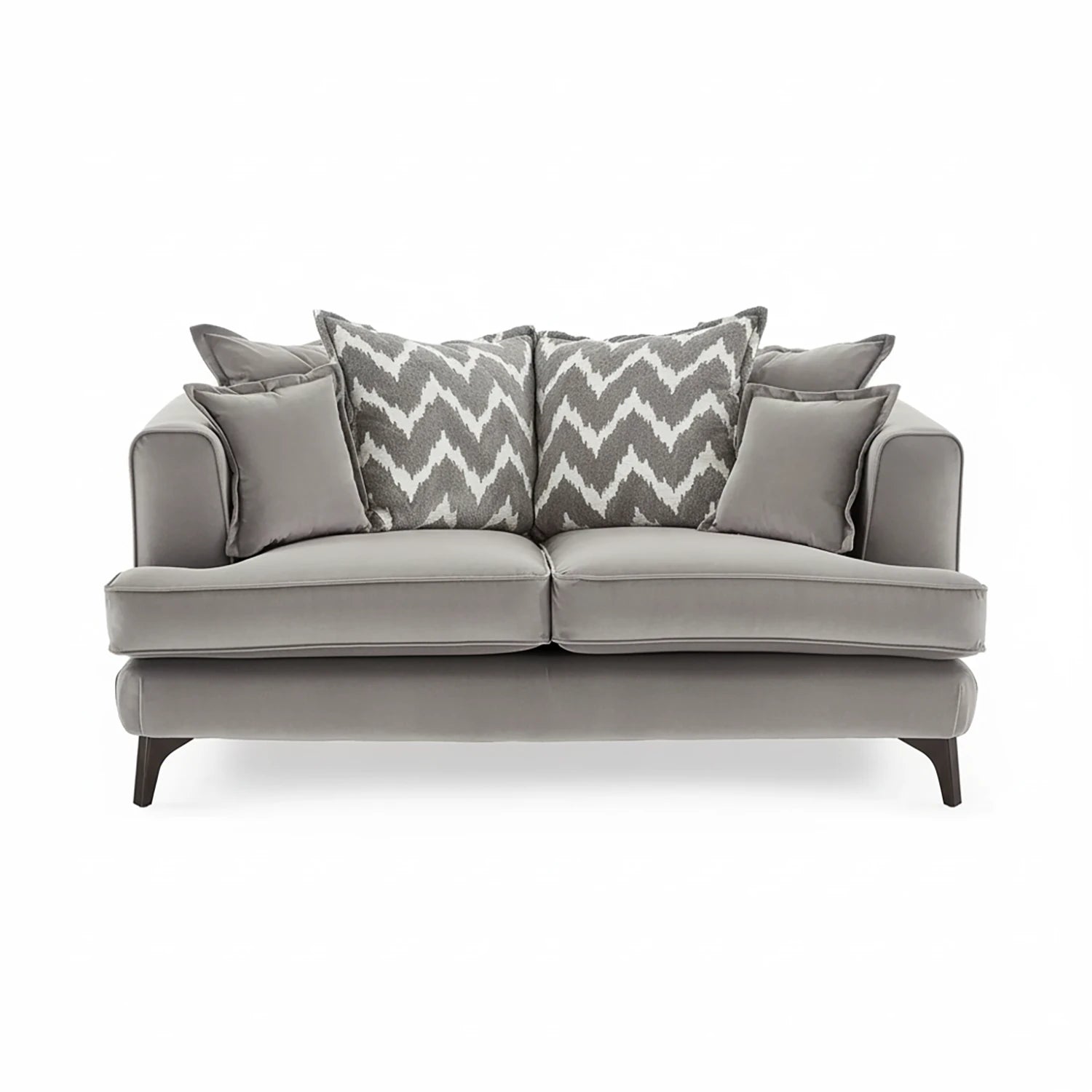 Monterrey Regent Plush Velvet Scatter Back 2 Seater Sofa - Pendle Village Furniture
