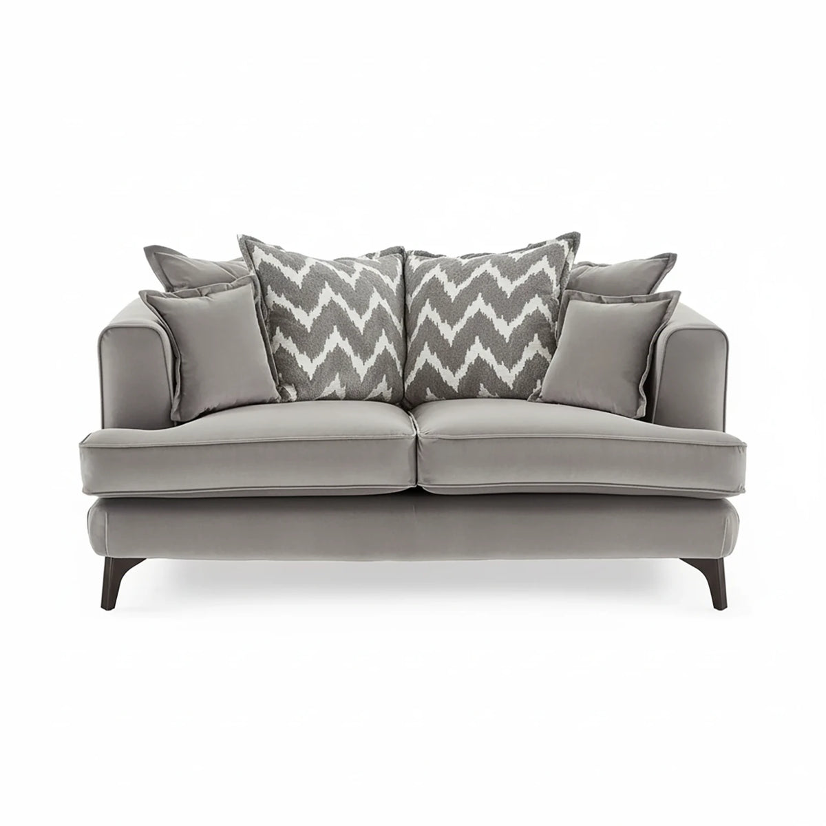 Monterrey Regent Plush Velvet Scatter Back 2 Seater Sofa - Pendle Village Furniture