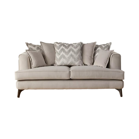 Monterrey Regent Plush Velvet Scatter Back 3 Seater Sofa - Pendle Village Furniture