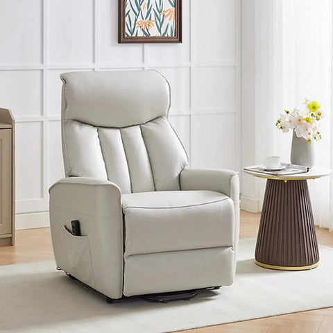 Lifestyle image of Moreno Leather Rise and Recliner Chair 