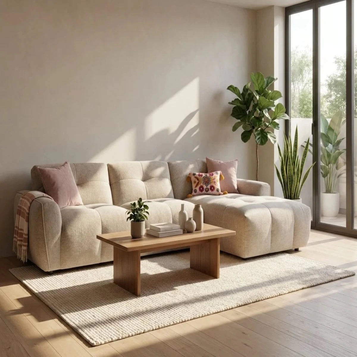 Generously padded seat and back cushions for superior comfort.