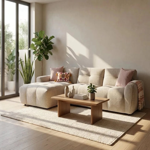 Deep cushioned seats for enhanced relaxation.