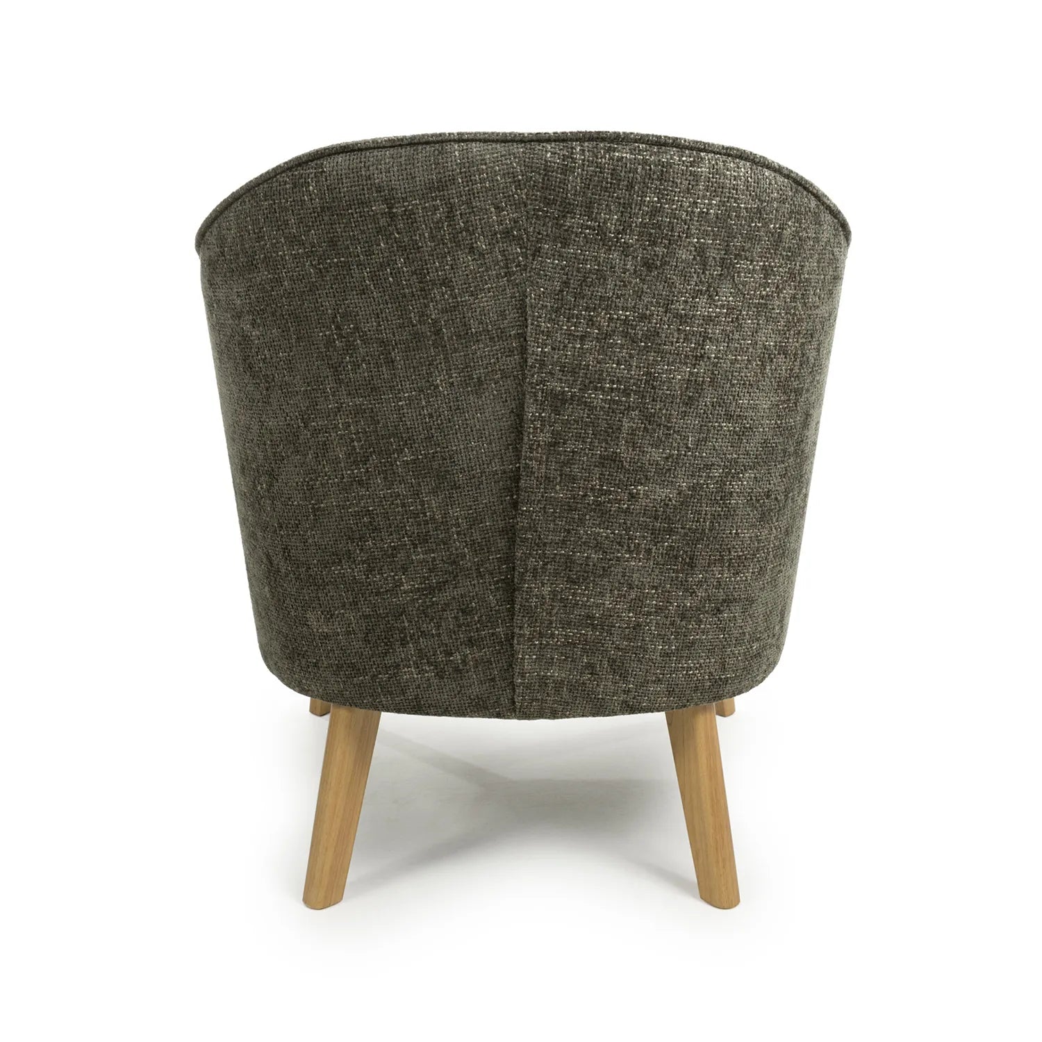 Munich Flax Effect Green Armchair - Pendle Village Furniture