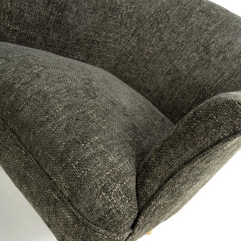 Munich Flax Effect Green Armchair - Pendle Village Furniture