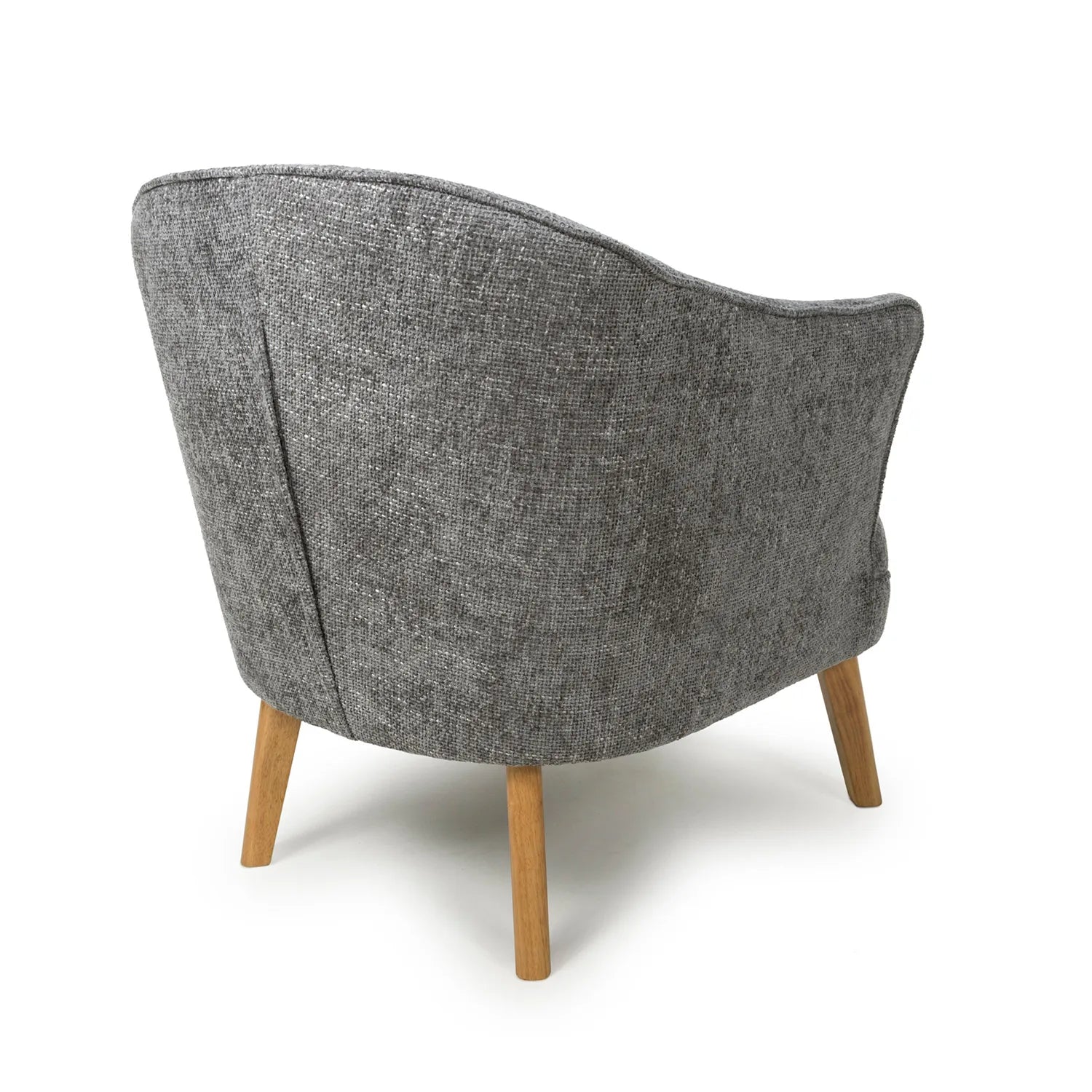Munich Flax Effect Grey Armchair - Pendle Village Furniture