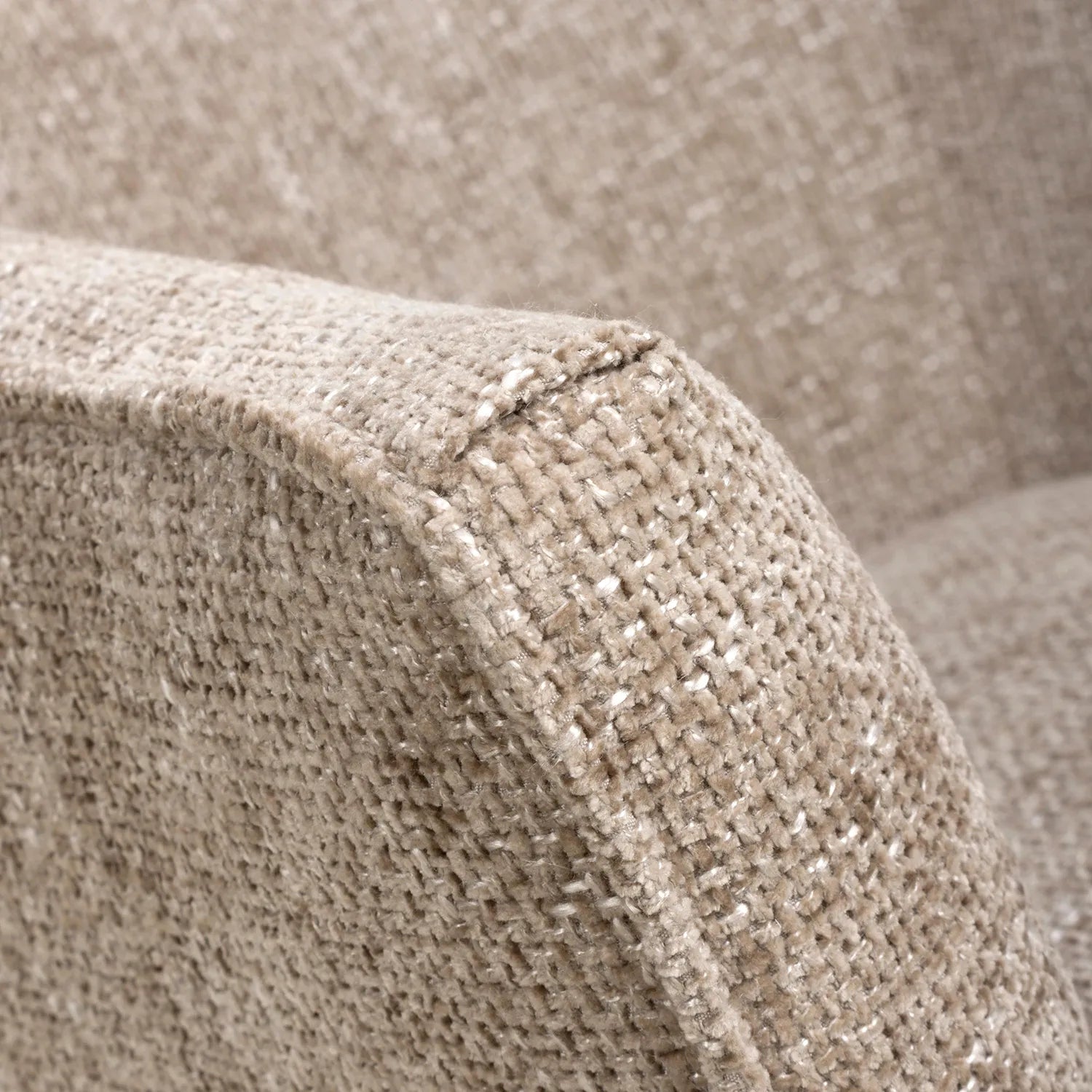 Munich Flax Effect Natural Armchair - Pendle Village Furniture