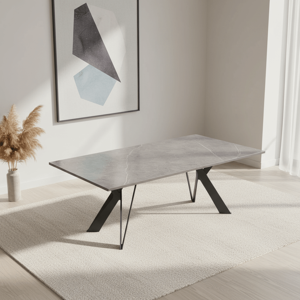 Murano Grey Ceramic Coffee Table