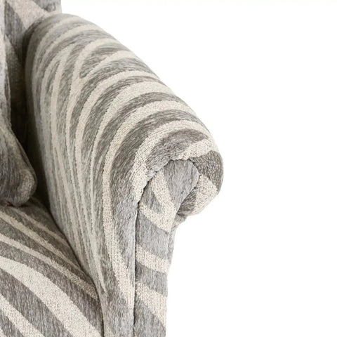 Nala Pattern Fabric Accent Chair