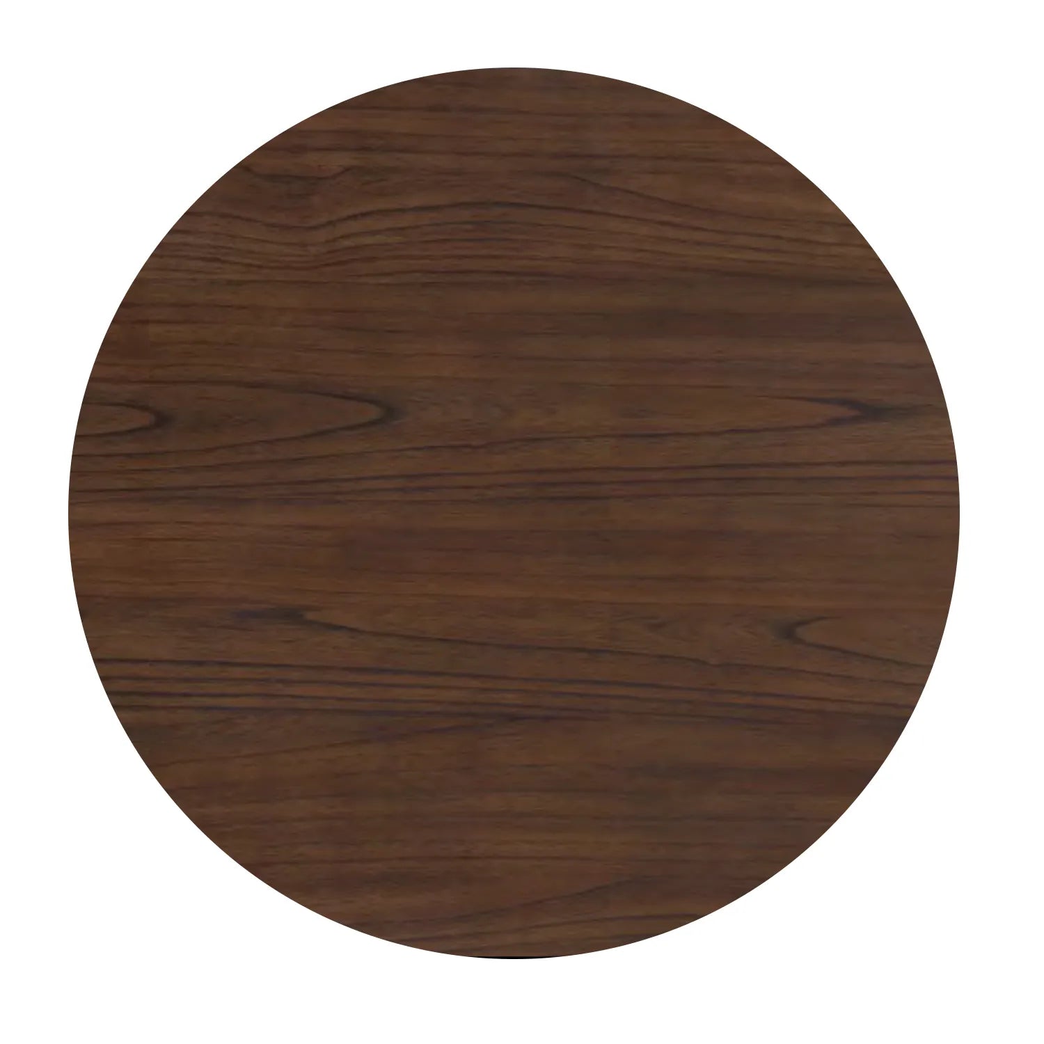 Nevada 1.1M Round Mindi Wood Dining Table with Plain Top - Pendle Village Furniture