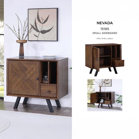 Nevada Mindi Wood Small Sideboard