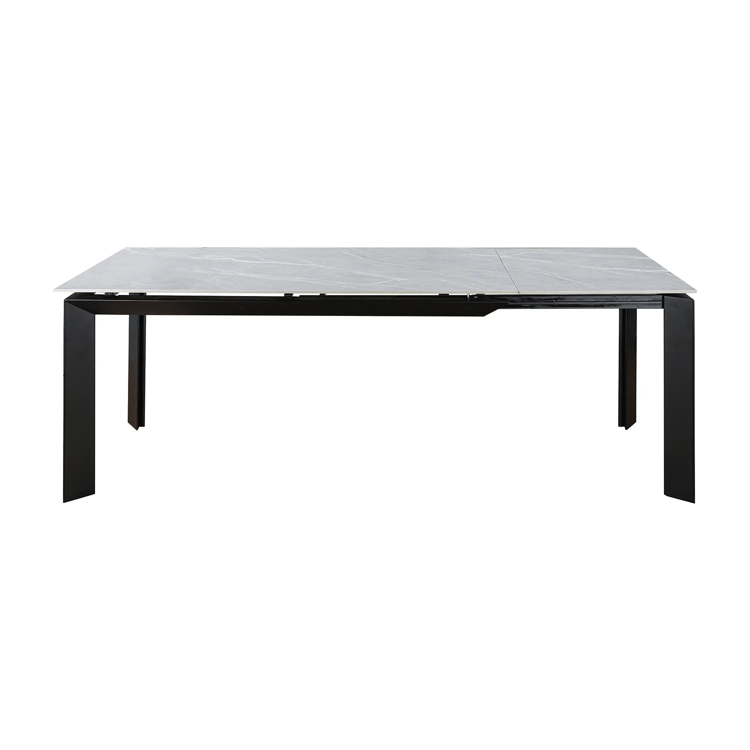 New Baron Grey Sintered Stone Ceramic Extending Dining Table - Pendle Village Furniture