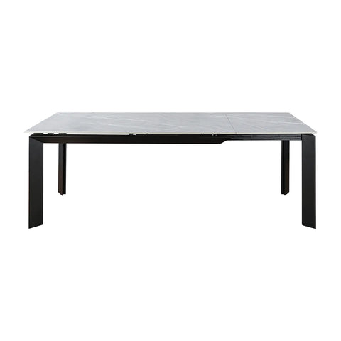 New Baron Grey Sintered Stone Ceramic Extending Dining Table - Pendle Village Furniture