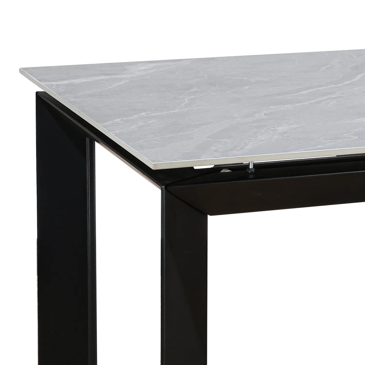 New Baron Grey Sintered Stone Ceramic Extending Dining Table - Pendle Village Furniture