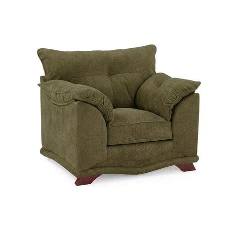 Shop the Nico chenille fabric armchair. Comfortable, stylish and durable with soft cushions. Perfect accent chair for living rooms or bedrooms.