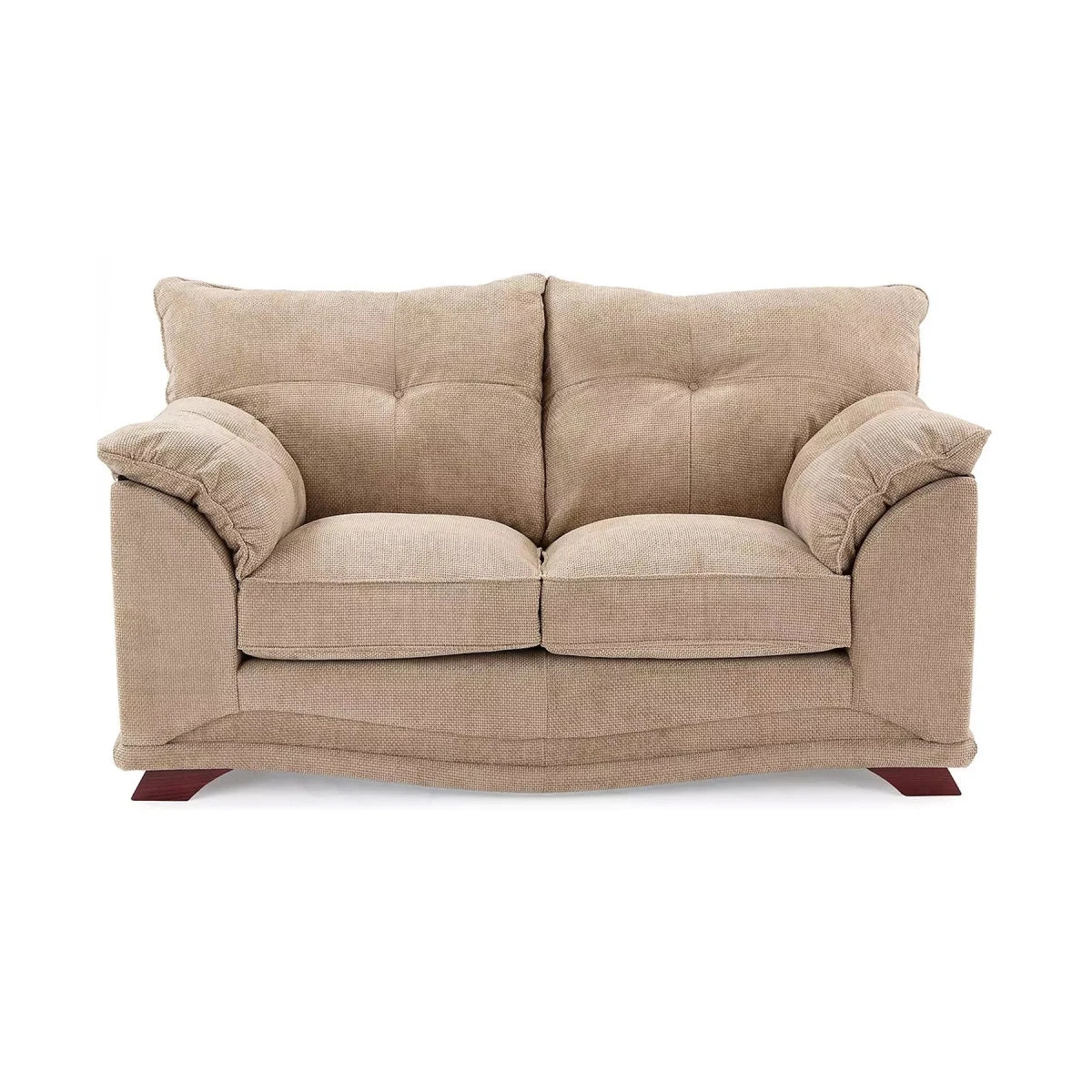 Nico Chenille Fabric 2 Seater Sofa | Compact Fabric Sofa
